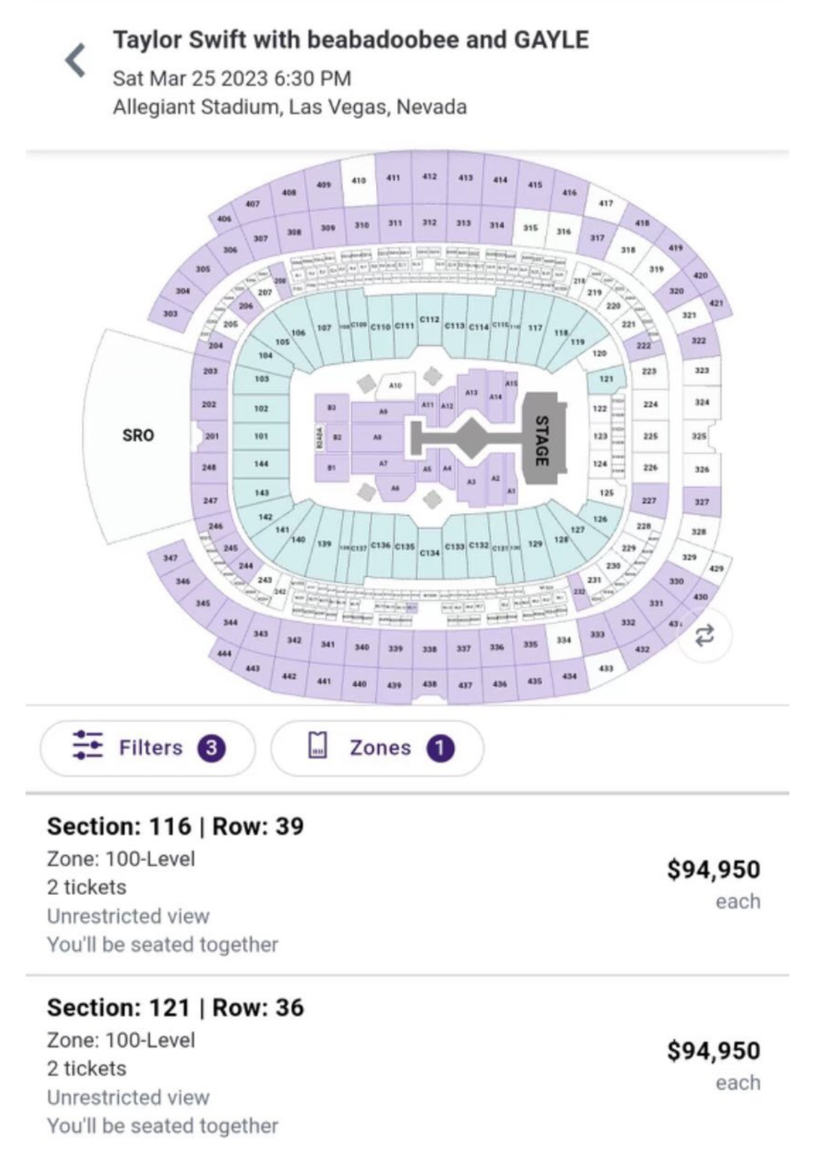 Taylor Swift Miami Ticketmaster Image To U