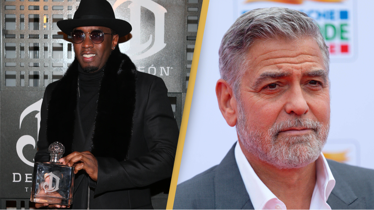P Diddy suing spirits company Diageo for focusing too much on George  Clooney's tequila and not his own - Celebrity - UNILAD