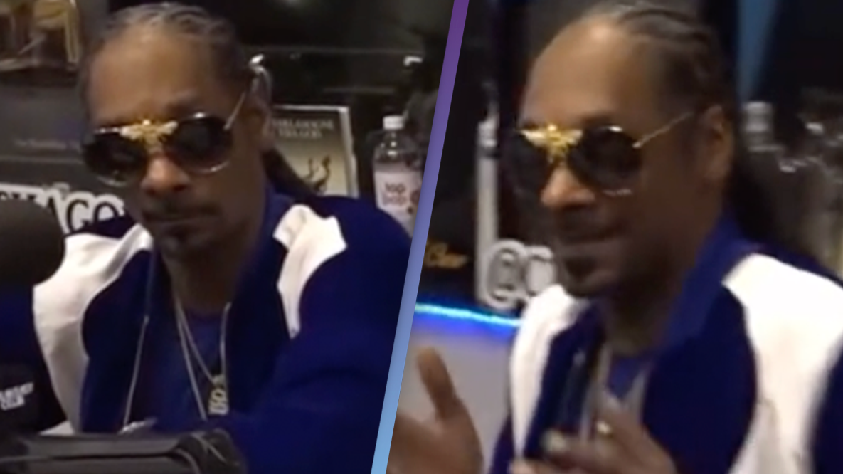 Snoop Dogg Caught Smoking Before Super Bowl Halftime Performance