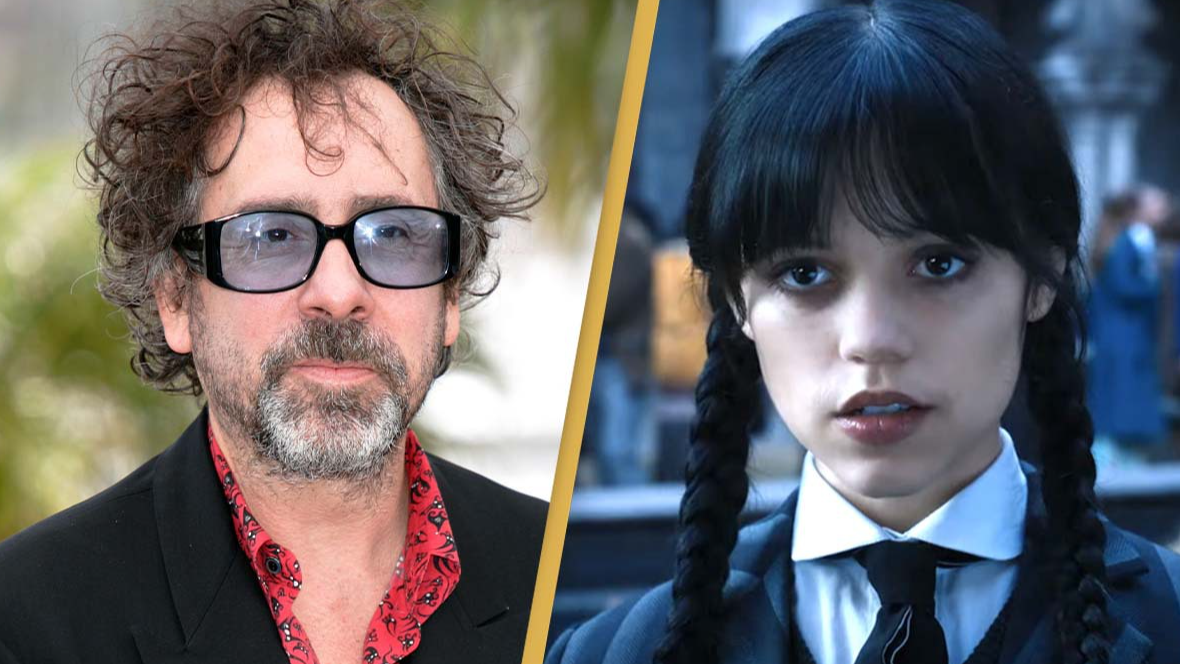 Tim Burton explained why his projects are full of white people as