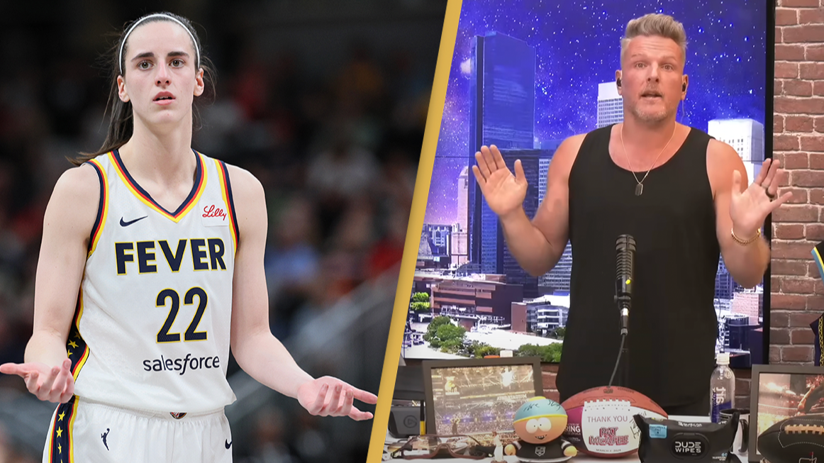 Pat McAfee apologizes for calling WNBA star Caitlin Clark a 'white b***h' -  NBA - UNILAD