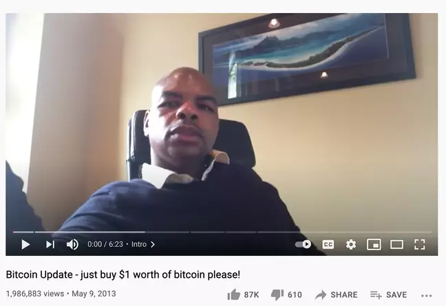 Davinci Jeremie, who told everyone to buy just $1 of Bitcoin 10 years ago,  now lives an amazing life