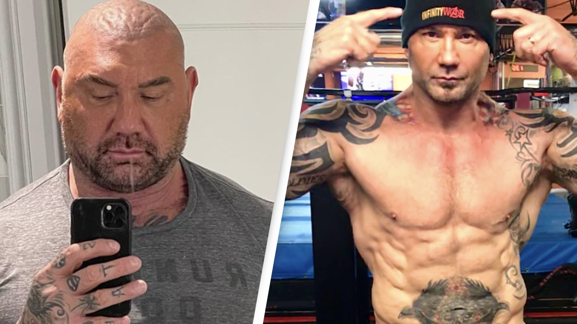 Dave Bautista Shared Photos of His Physique Through the Years - Muscle &  Fitness