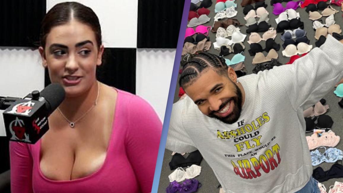 Woman who threw 36G bra at Drake shares how much Playboy pay her