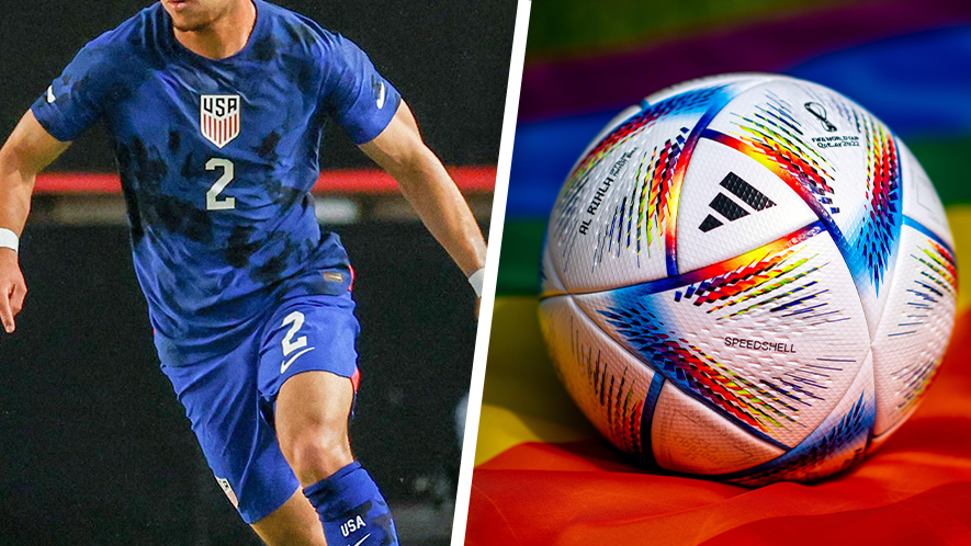 USA redesigns logo with rainbow colors to make a statement at World Cup in Qatar