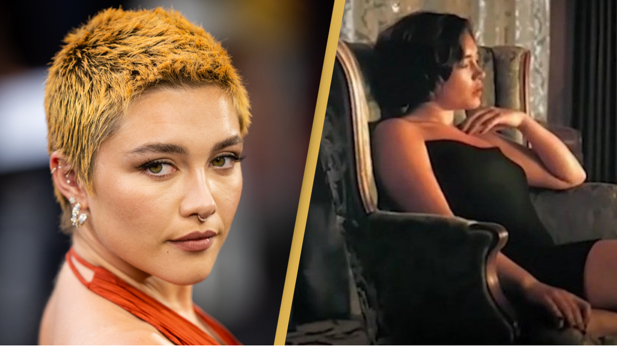 Florence Pugh's nude Oppenheimer scene covered up by CGI black dress in  Middle East