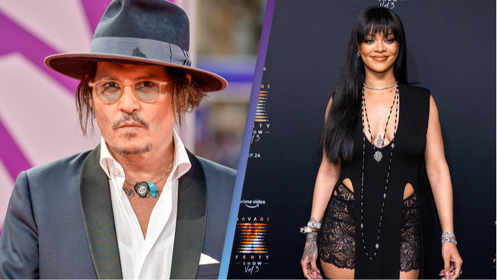 Johnny Depp appears in Rihanna's Savage X Fenty fashion show despite  criticism