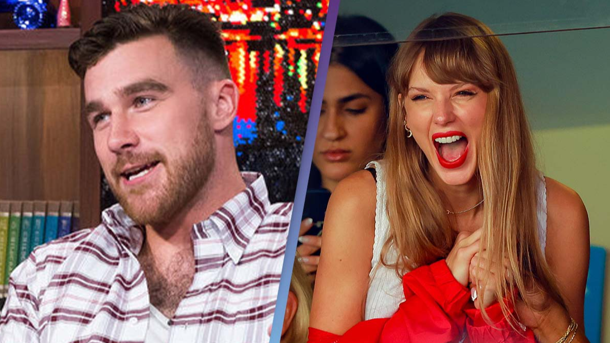 Kansas City Chiefs footballer Travis Kelce shared x-rated confession before Taylor Swift dating rumors picture image
