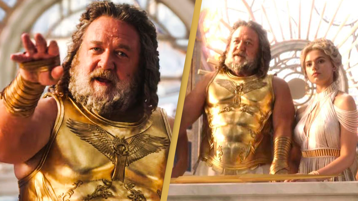 Thor: Love and Thunder: Russell Crowe será Zeus