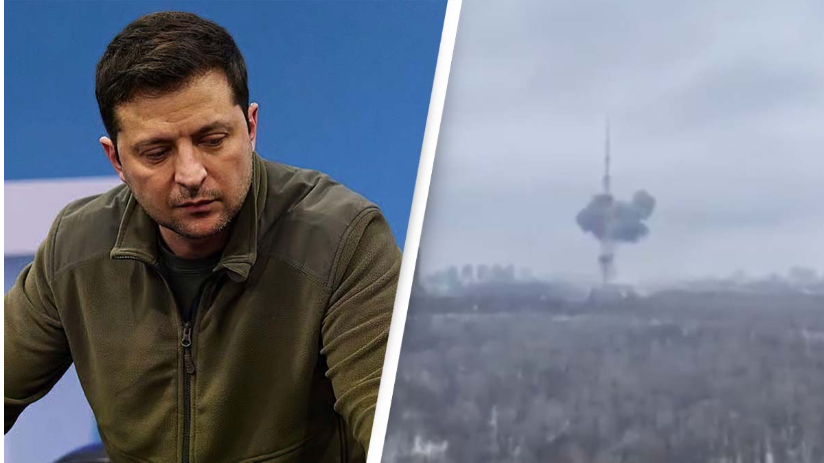 Ukraine: President Zelenskyy Sends Plea To The World After Russians Bomb Site Of Nazi Holocaust Massacre - Vimarsana News