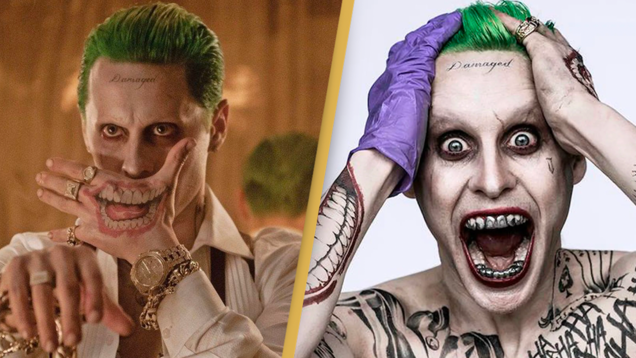 The Joker ( Jared Leto ) Suicide Squad