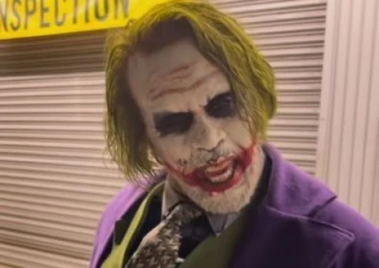 Diddy wins Halloween as Heath Ledger's' Dark Knight' Joker