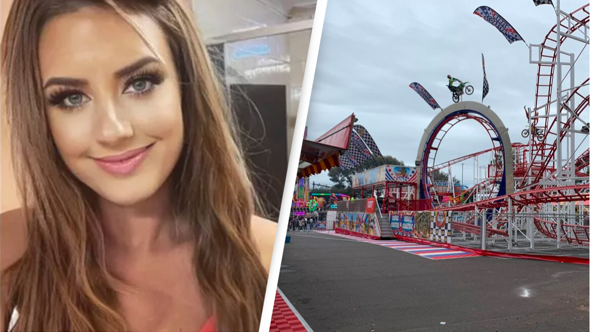 Woman hit by rollercoaster is now trapped in her own body after