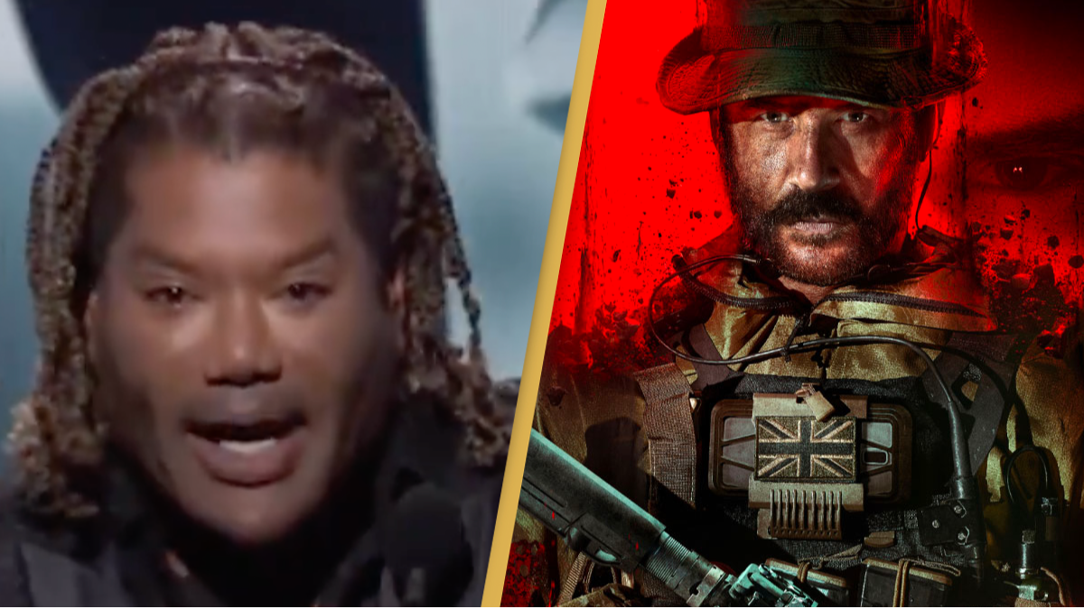 Christopher Judge Roasts Call of Duty MW3 The Game Awards 2023 