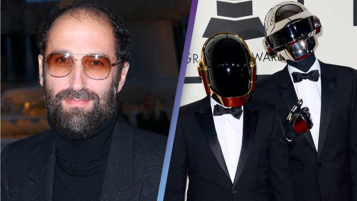 Daft Punk's Thomas Bangalter finally removes his helmet to reveal