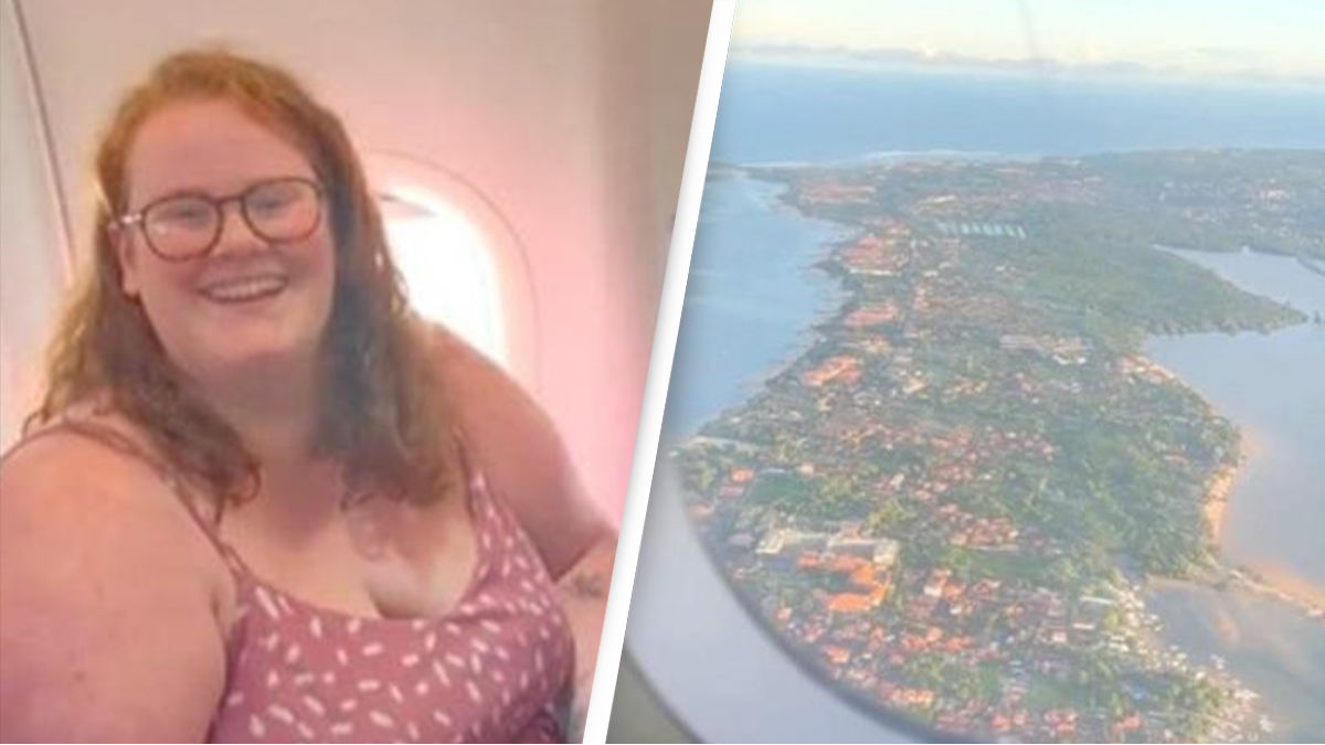 Mum reveals flight upgrade hack to turn economy seats into a giant