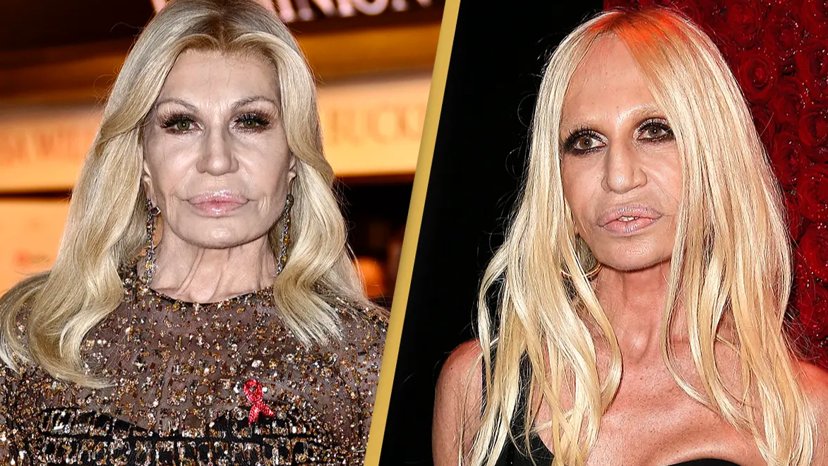 People stunned as Donatella Versace unveils 'incredible