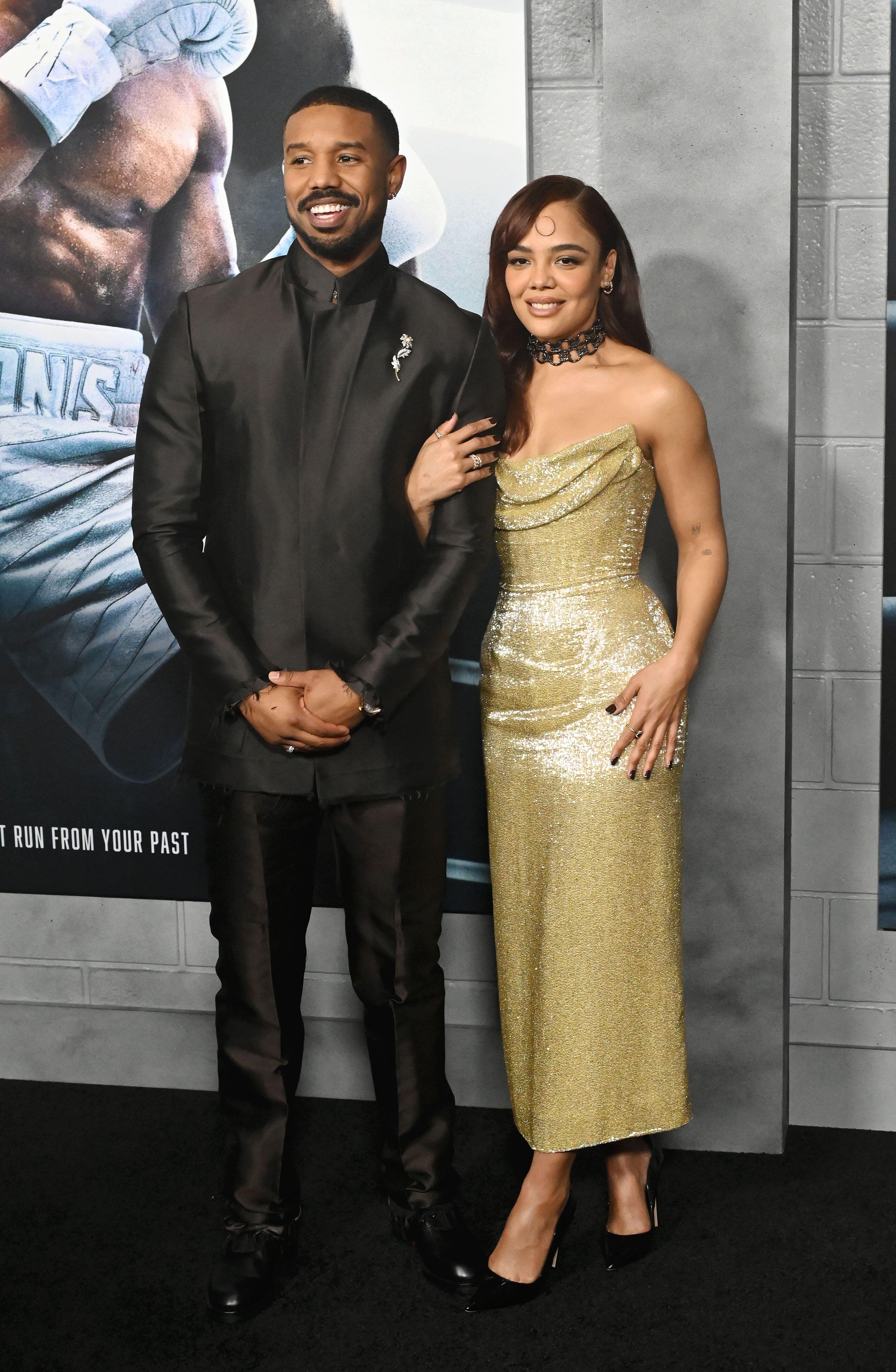 Tessa Thompson, Michael B. Jordan Did Couples Therapy As 'Creed III'  Personas