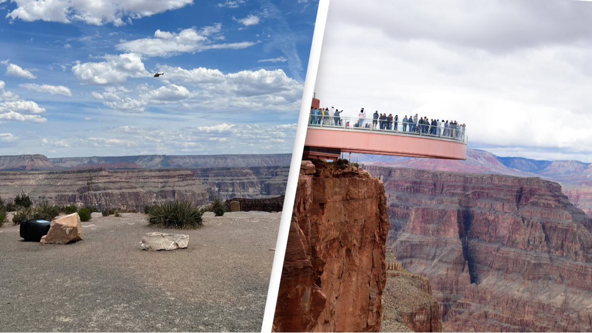 Man falls more than 4,000 feet from Grand Canyon skywalk to his death