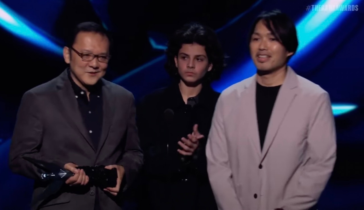 Kid Crashes Game Awards Elden Ring GOTY Speech  What Did He Say?  #thegameawards2022 #meme 