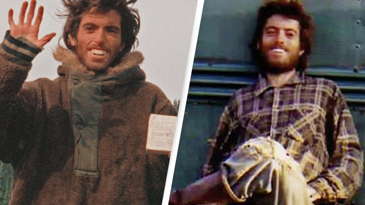 Tragic story behind photo of man holding note who hiked into the wild and never came back