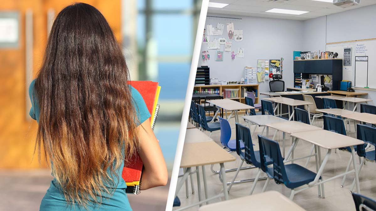 This Little Girl Forgot She Snuck Her Pet To School In Her Sippy