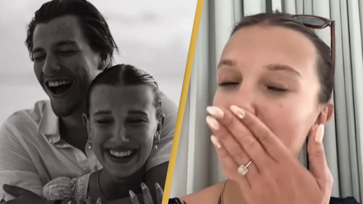 Millie Bobby Brown shows off engagement ring from Jake Bongiovi | Flipboard