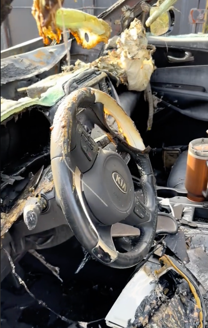 Woman's Stanley Tumbler Survived Fire, Company Offers to Replace Car
