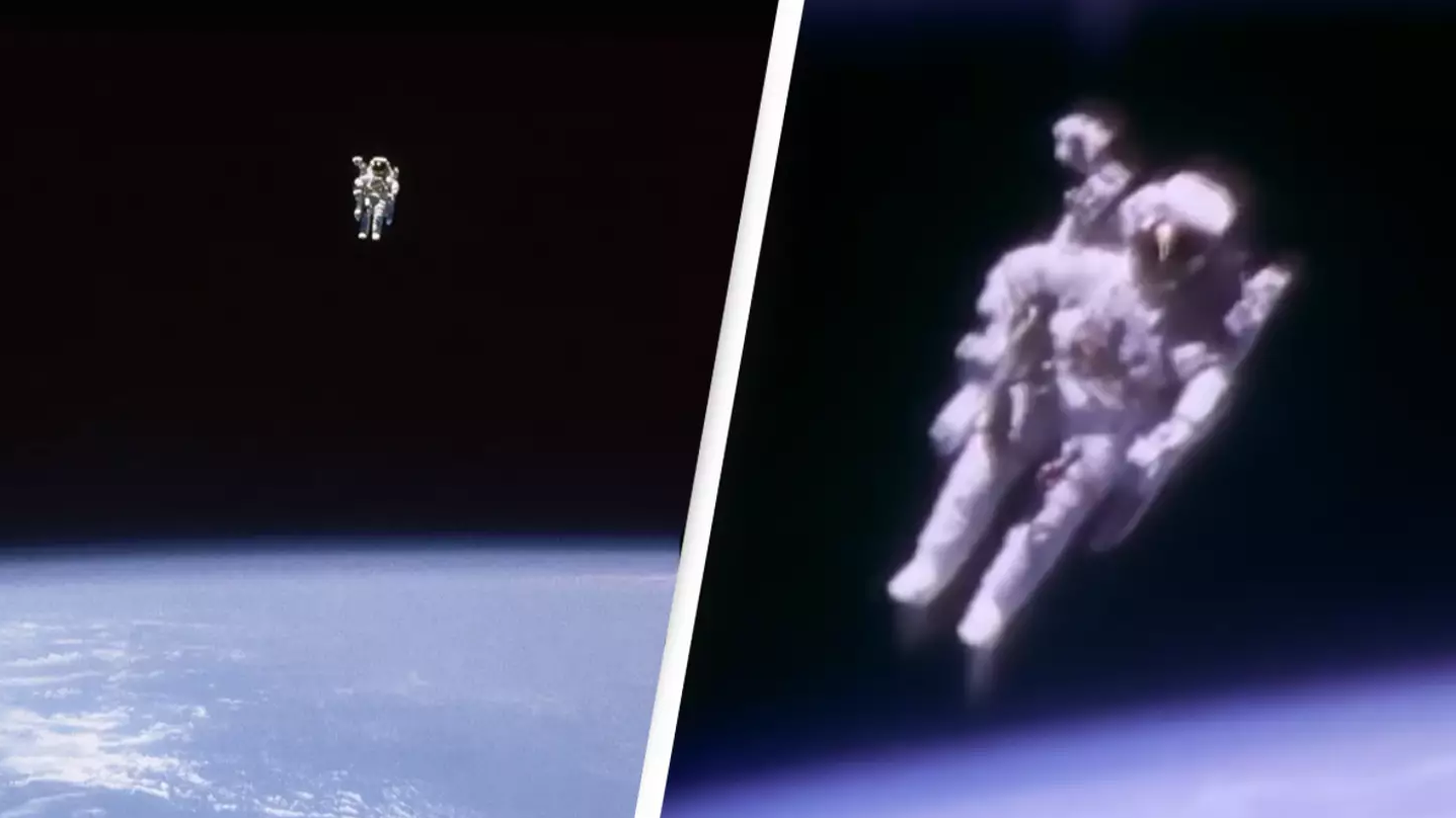 Story behind 'most terrifying photo' ever taken of NASA astronaut in space  is chilling