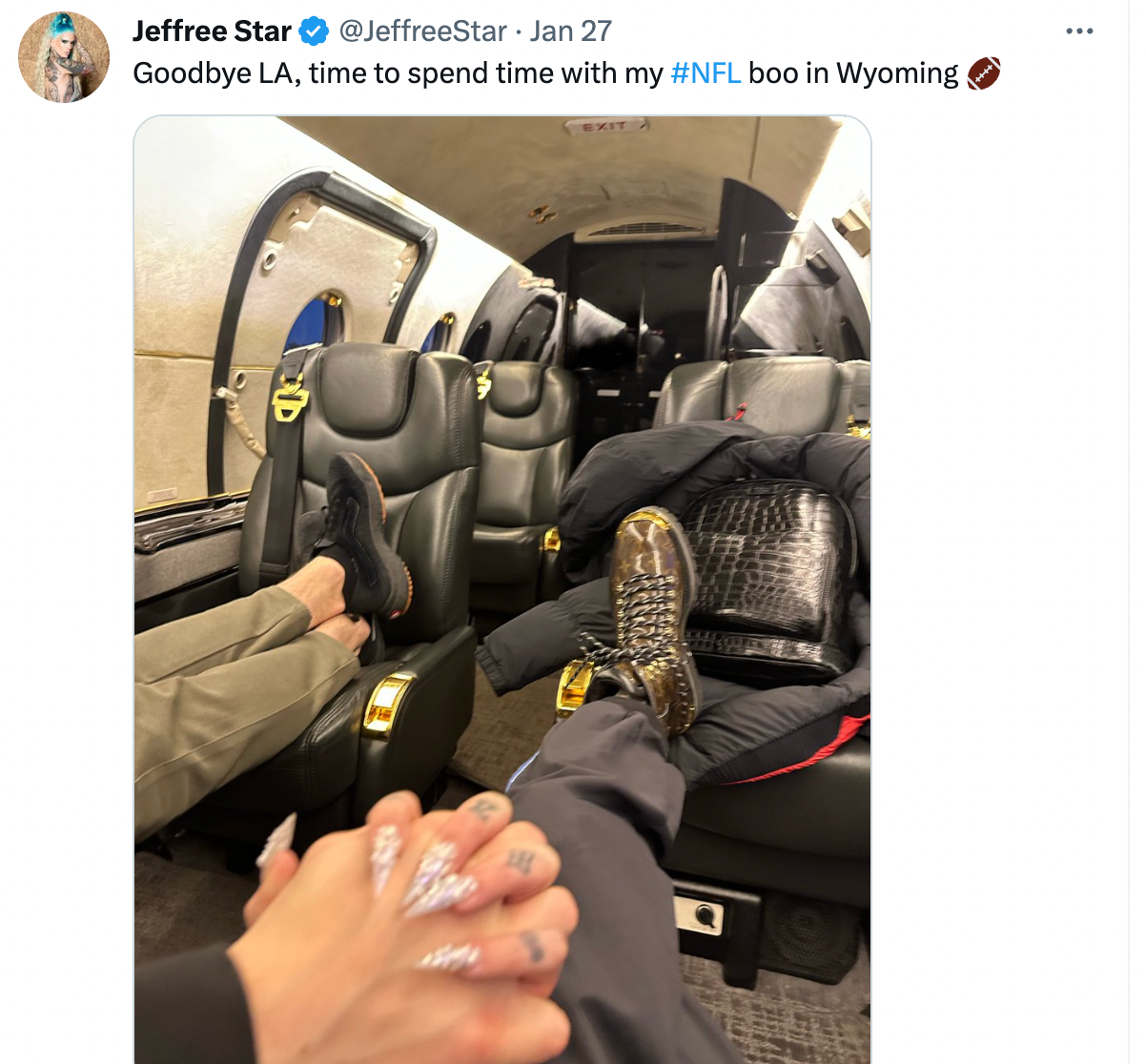 Jeffree Star Gives More Clues About NFL Boo's Identity