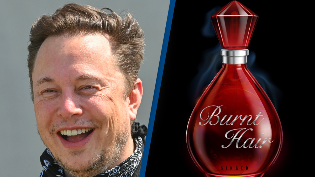 New perfume Burnt Hair introduced by Elon Musk