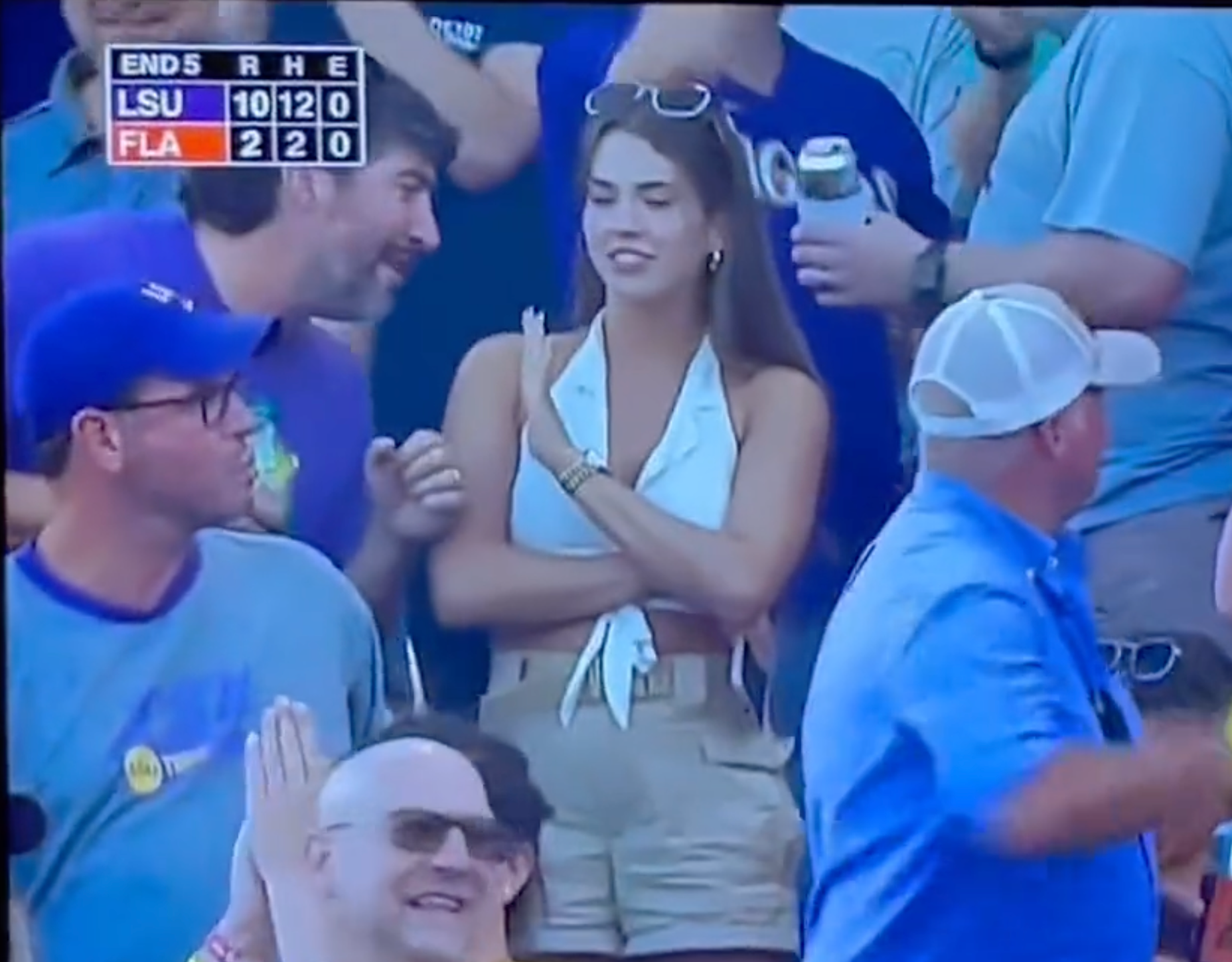 LSU Tigers Fan Gets Savagely Turned Down On Live Tv