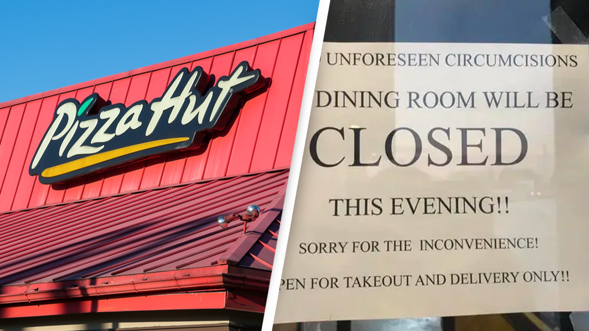 Pizza Hut restaurant goes viral after closing due to unforeseen