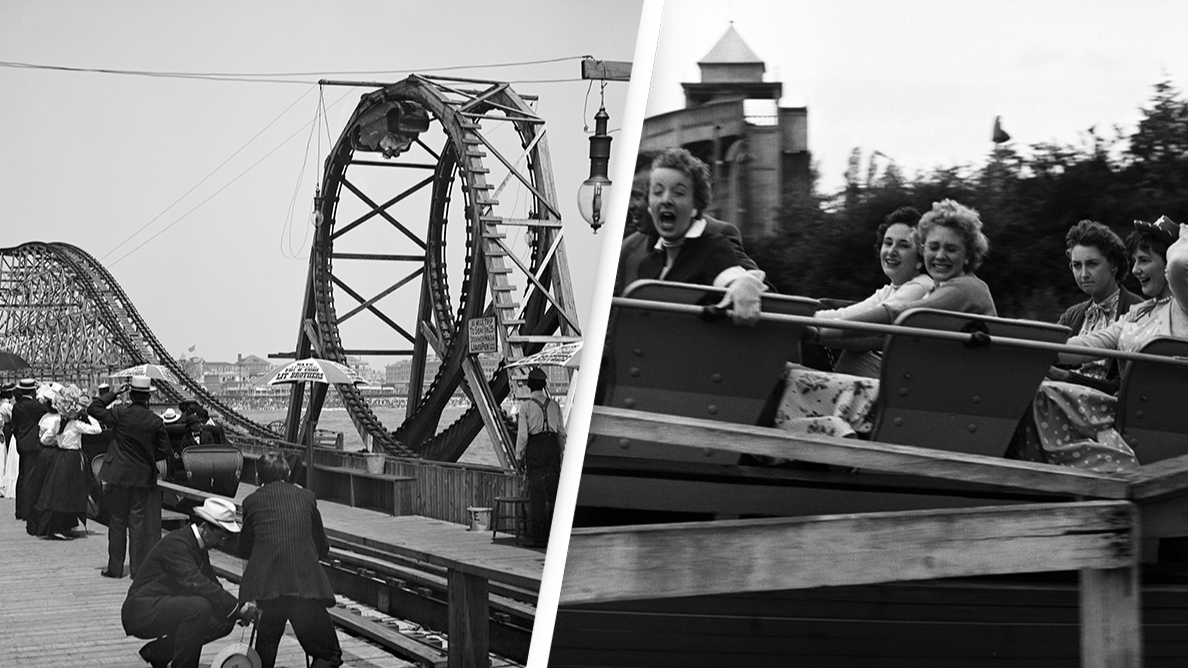 The American rollercoaster was invented to save people from Satan