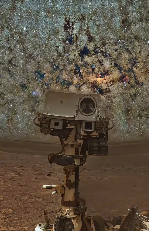 nasa-mars-rover-night-sky
