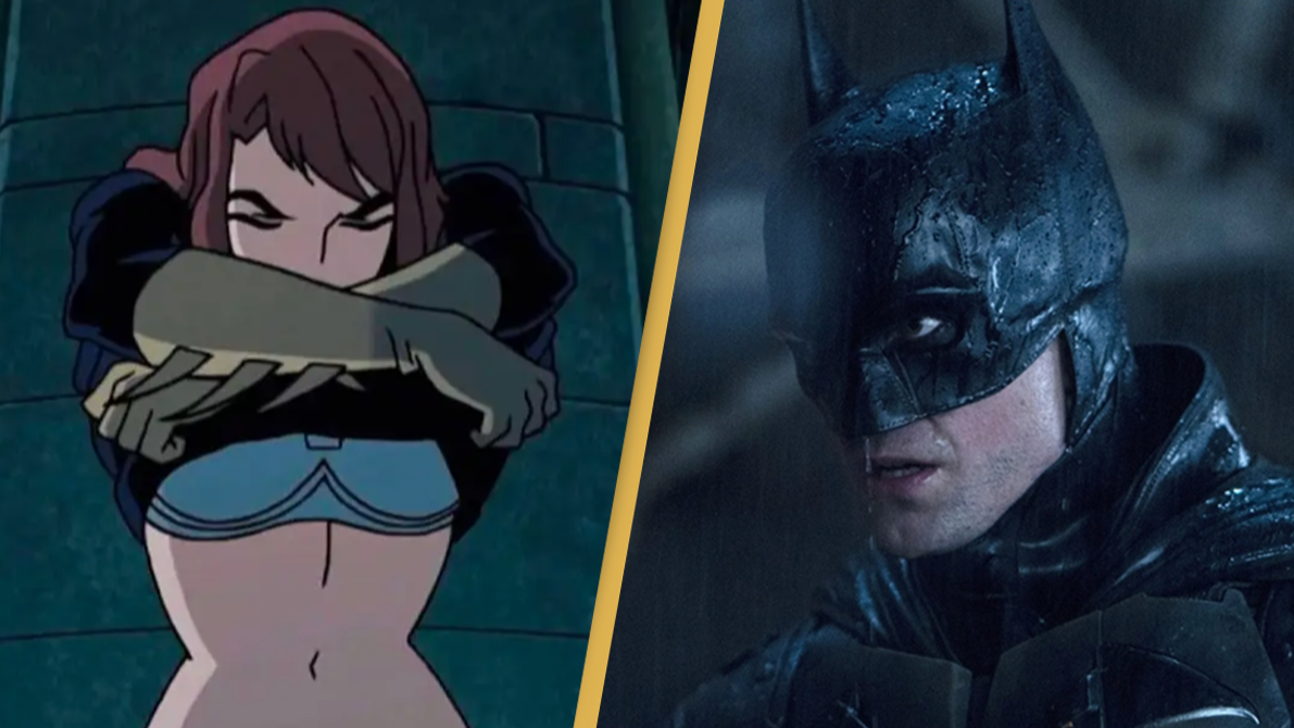 Batgirl undressing