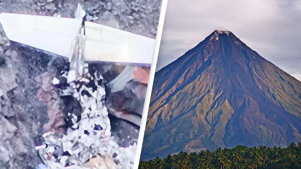 Wreckage of missing plane found on active volcano - Vimarsana News