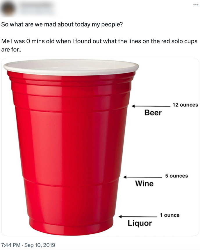 Red cup manufacturer finally confirms what the lines on each cup