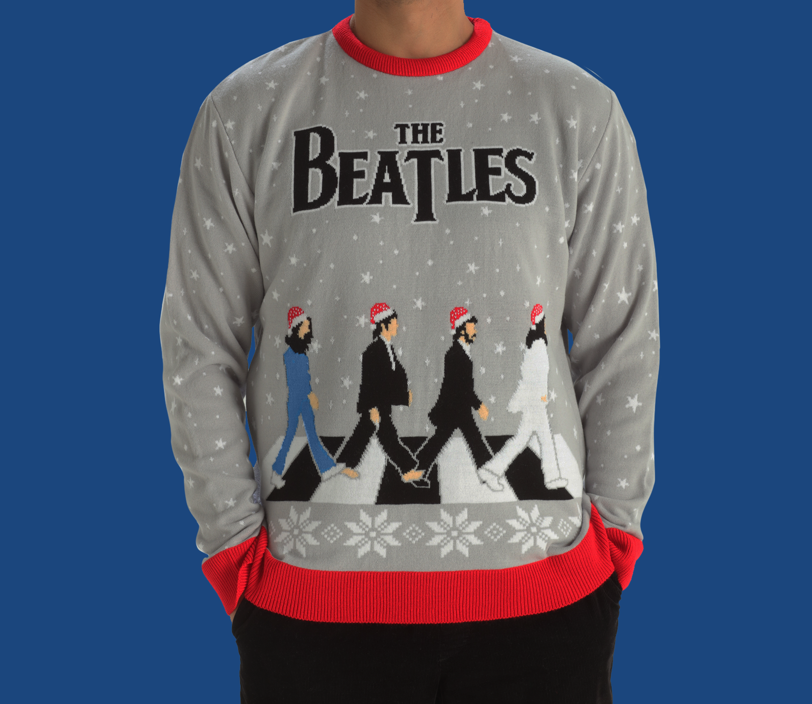 Beatles xmas jumper sale