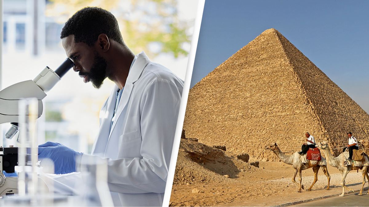 Scientists believe they have finally solved mystery of how Egyptian pyramids were built 4,000 years ago