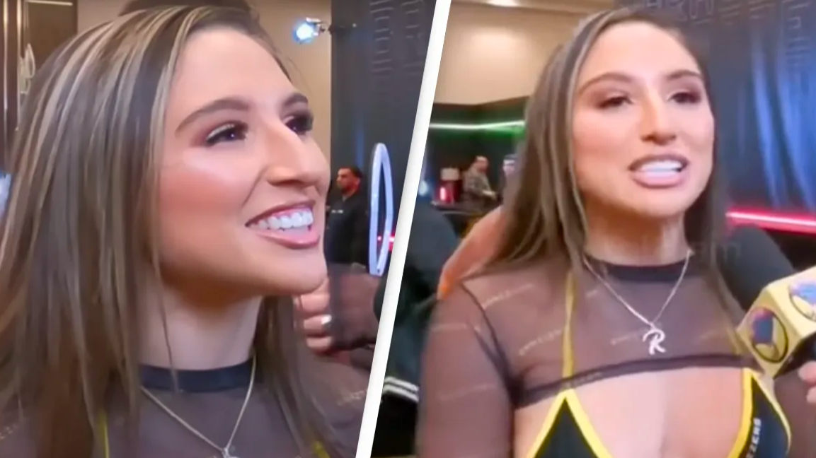 1153px x 648px - Abella Danger loses it with interviewer who asks her most 'basic' questions