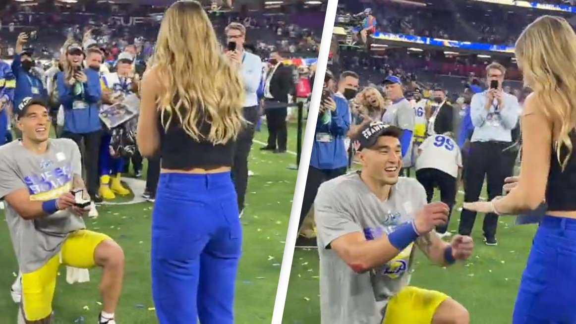 LA Rams Star Proposes To Girlfriend After Super Bowl Win