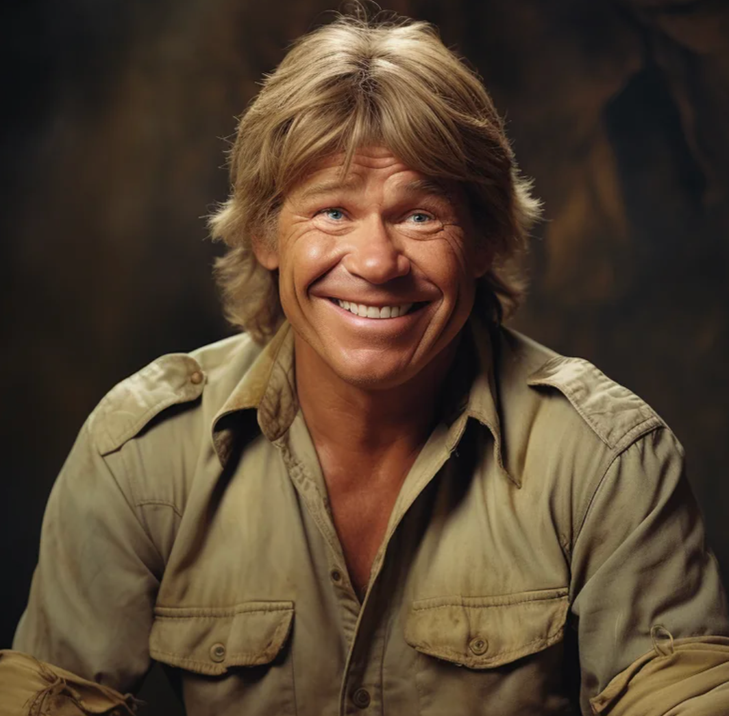 AI creates what dead celebrities like Steve Irwin would look like if they  were alive and people aren't happy