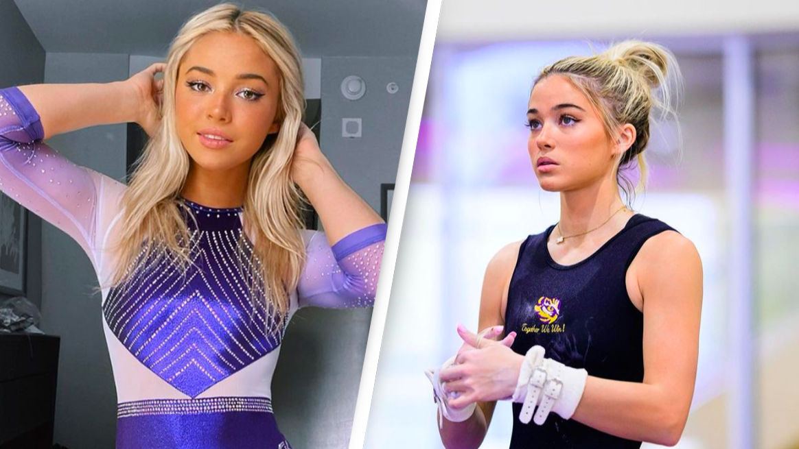 LSU Hired Bodyguard For Influencer Gymnast Olivia Dunne After Fan ...