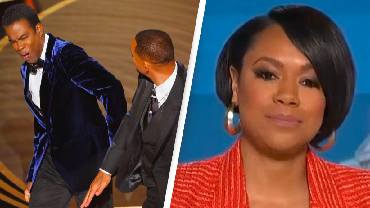 TV Host Causes Outrage After Saying White People Aren't Allowed An Opinion  On Will Smith Slap
