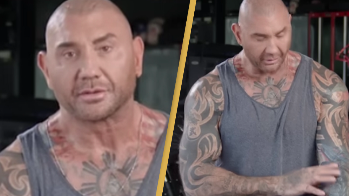 Dave Bautista wonders if he's too 'unattractive' for rom-coms