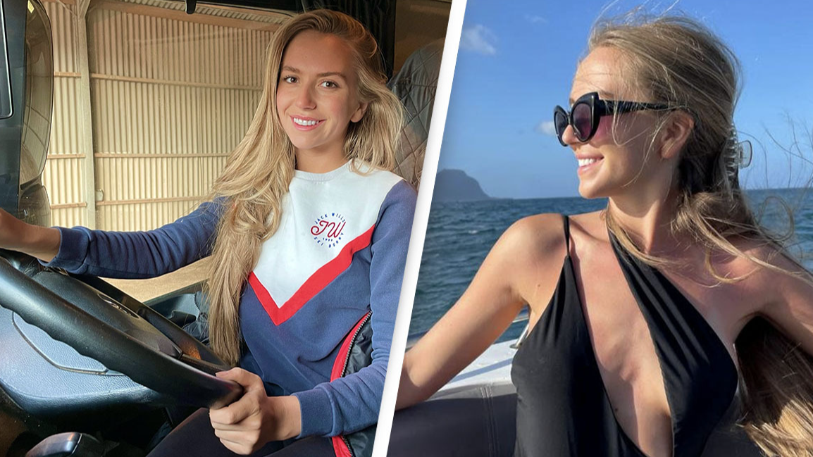 Miss England Beauty Queen Is Now Training To Become A Lorry Driver - Vimarsana News