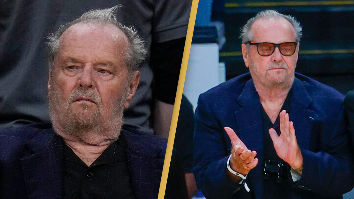 LOOK: Jack Nicholson at Lakers games through the years