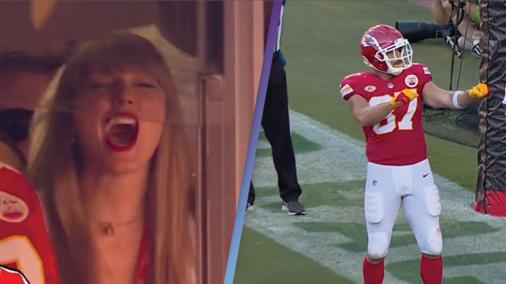 Taylor Swift's romance touchdown with Travis Kelce! Singer's fans