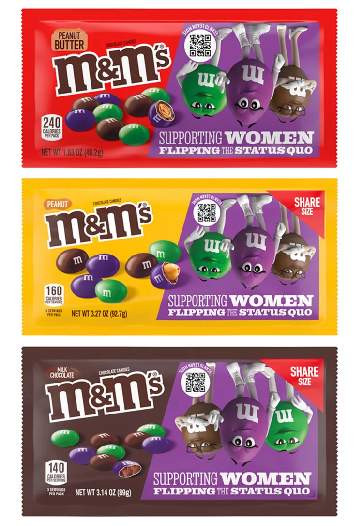 Alpha Male' Boycotting 'Sexist' Feminist M&Ms